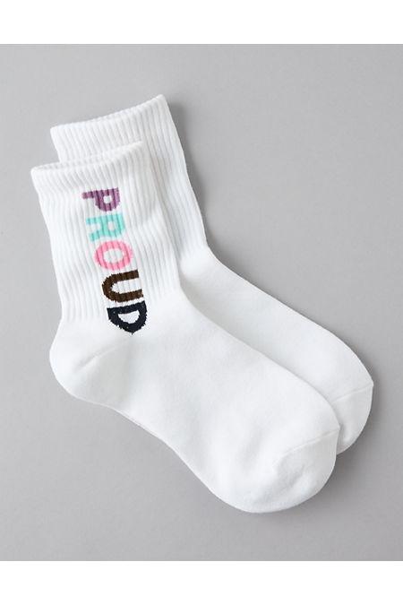 AE Pride Proud 90s Crew Socks Women's Product Image