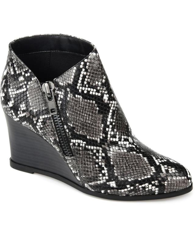 Journee Collection Womens Glam Wedge Booties Product Image