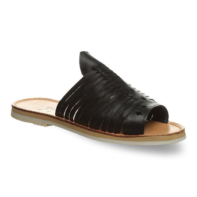 Bearpaw Rosa Womens Leather Slide Sandals Product Image