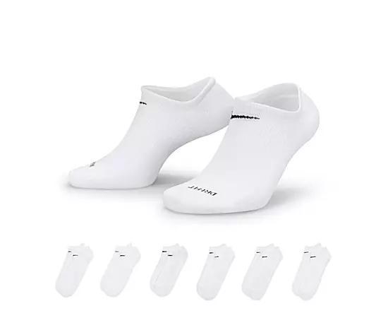 Nike Womens Extra Large Lightweight No Show Socks 6 Pairs Product Image