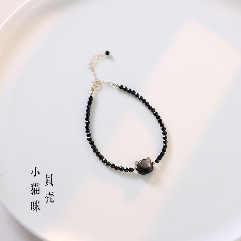 Cat Beaded Bracelet Product Image