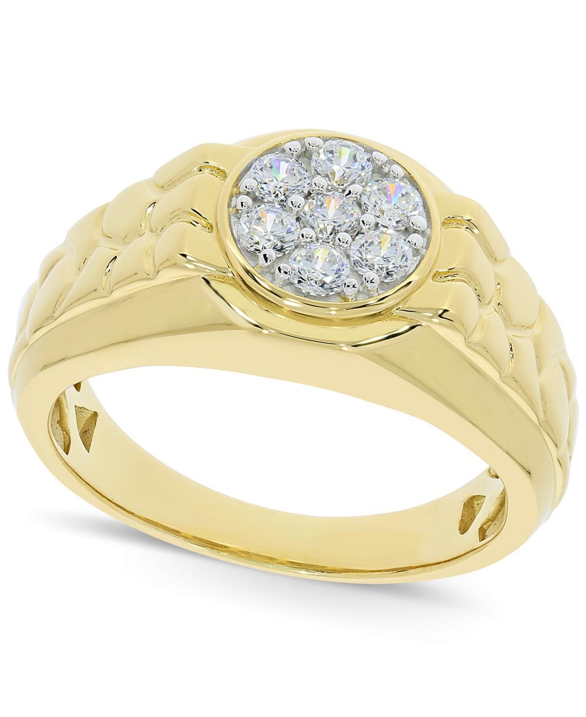 Mens Diamond Ring (1/2 ct. t.w.) in 10K Gold Product Image