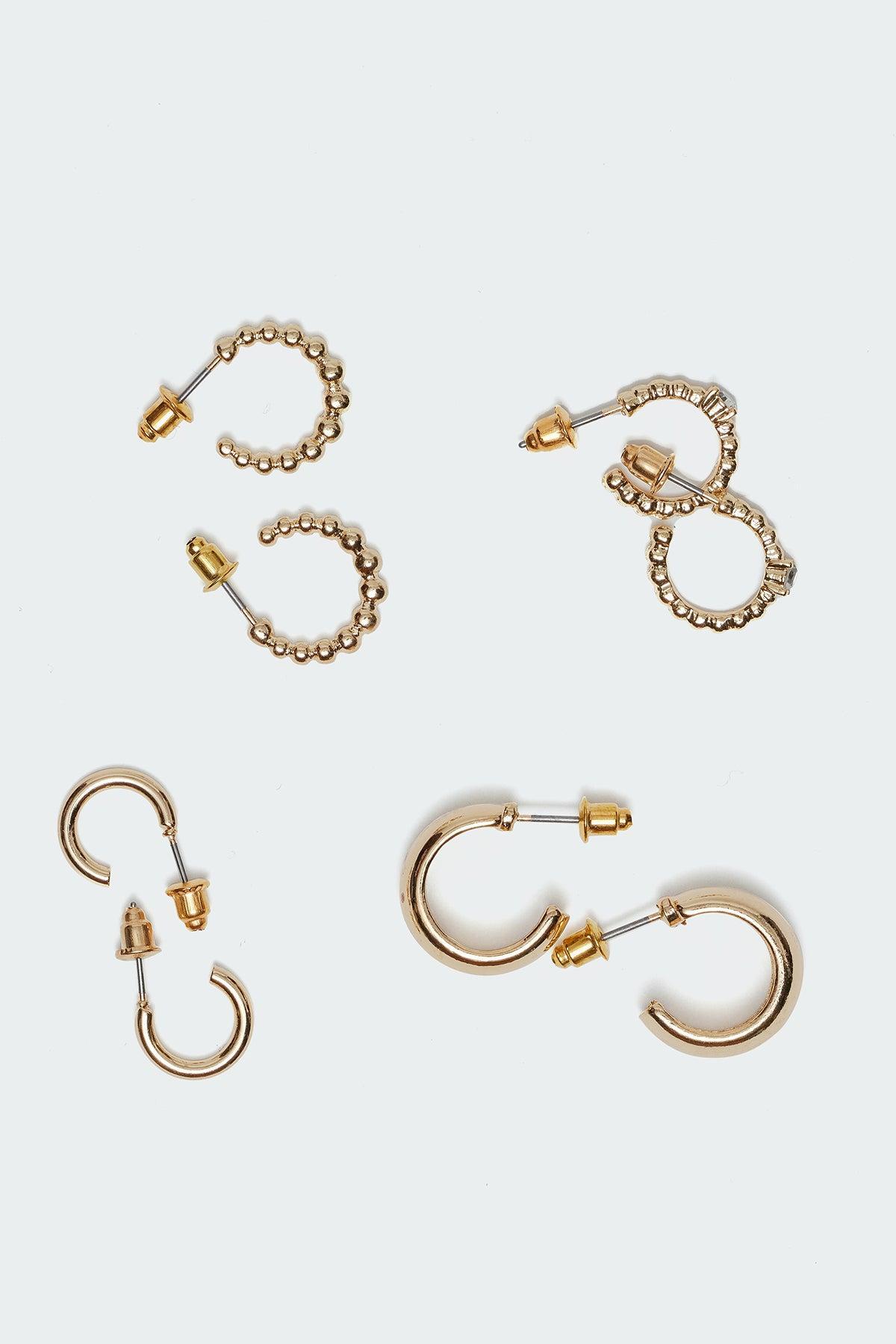 Bby Bling Mini Hoop Earring Pack Product Image