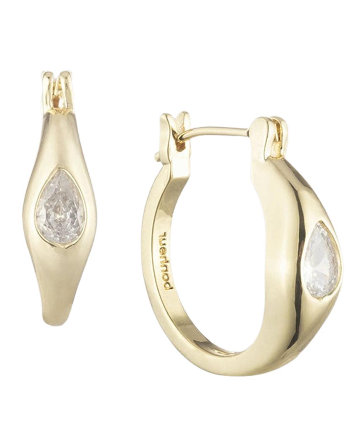 Bonheur Jewelry Babette Evil Eye Hoop Earrings Product Image