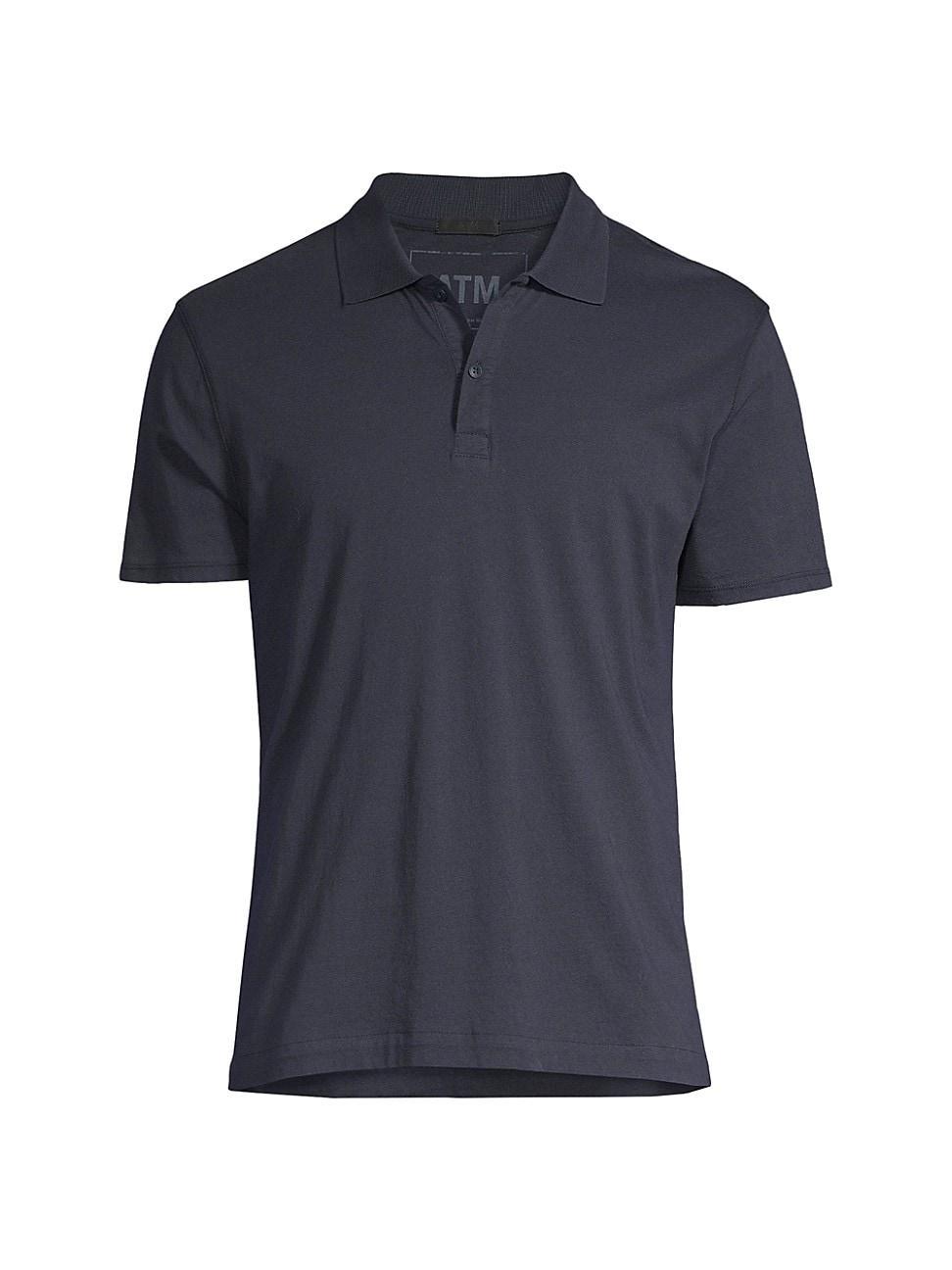 ATM Anthony Thomas Melillo Jersey Cotton Polo Shirt Product Image