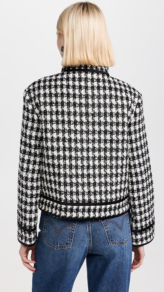 alice + olivia Corwin Boat Collar Jacket | Shopbop Product Image