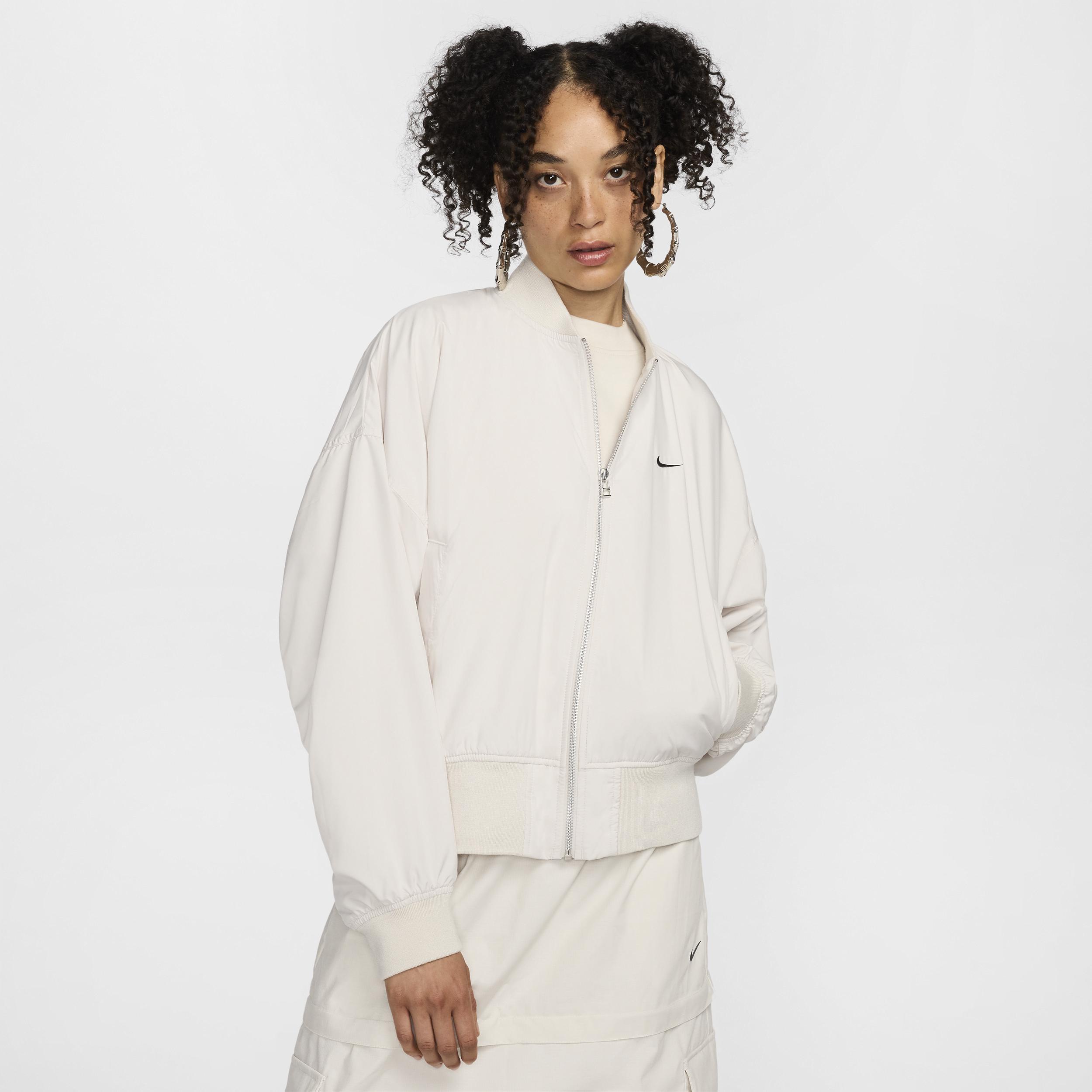 Womens Nike Sportswear Essential Oversized Bomber Jacket Product Image