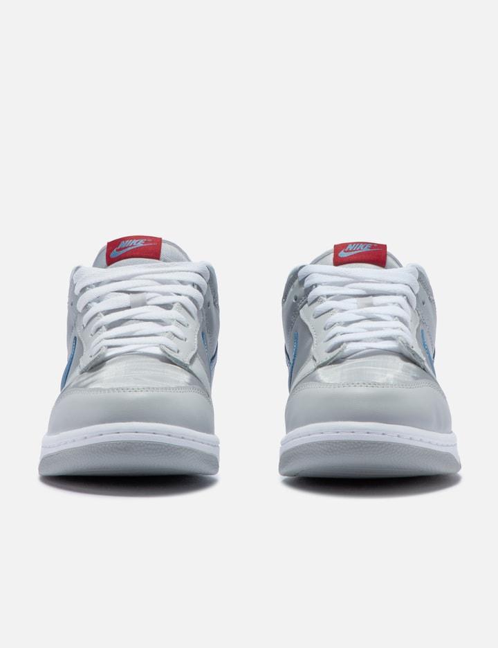 Dunk Low Sneakers Silver Blue Product Image