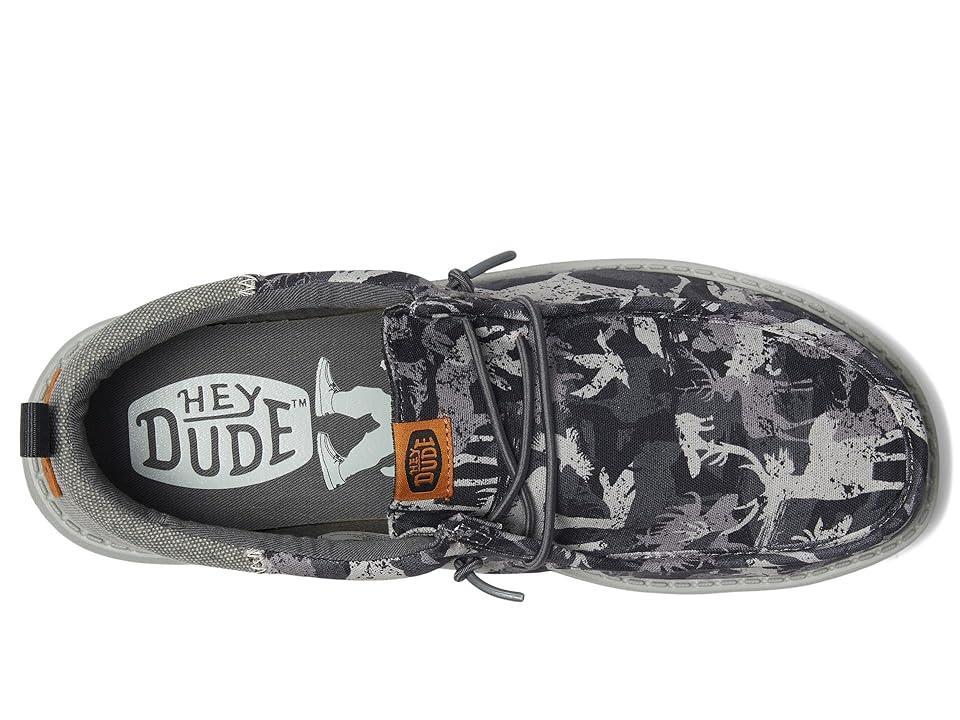 Hey Dude Wally Funk Hunt Camo (Grey) Men's Lace-up Boots Product Image