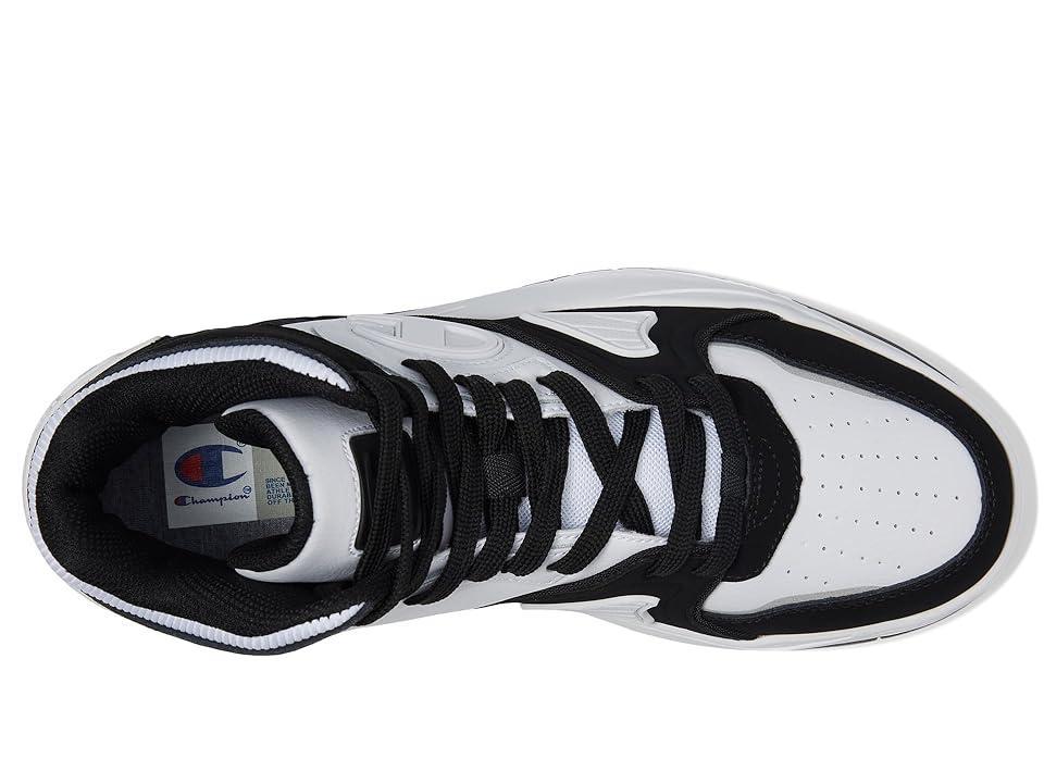 Champion Rezone Drill Hi Black) Men's Shoes Product Image