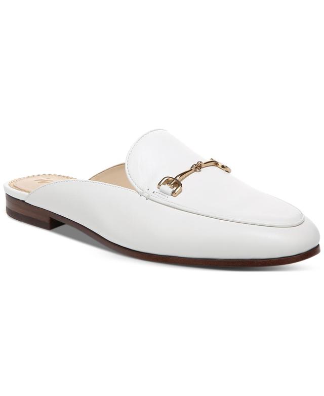 Womens Linnie Leather Loafer Mules Product Image