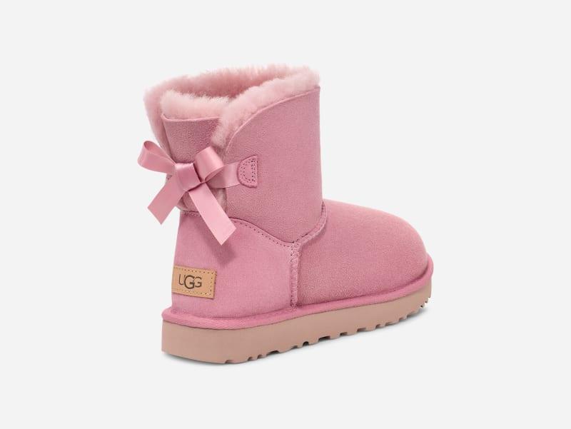 UGG Womens Mini Bailey Bow II Boot Sheepskin Classic Boots product image