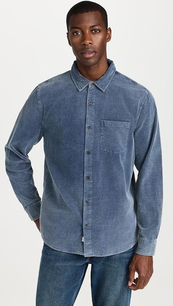 Marine Layer Classic Fit Lightweight Cord Shirt | Shopbop Product Image