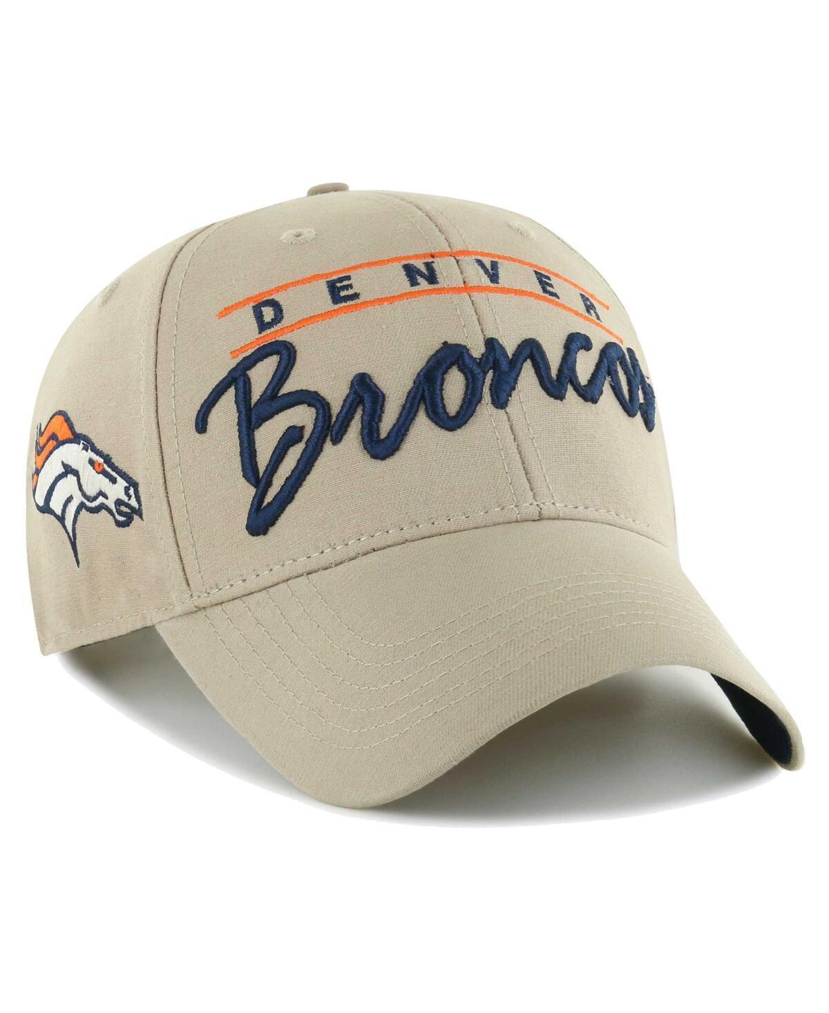 Mens 47 Khaki Denver Broncos Atwood MVP Adjustable Hat Product Image