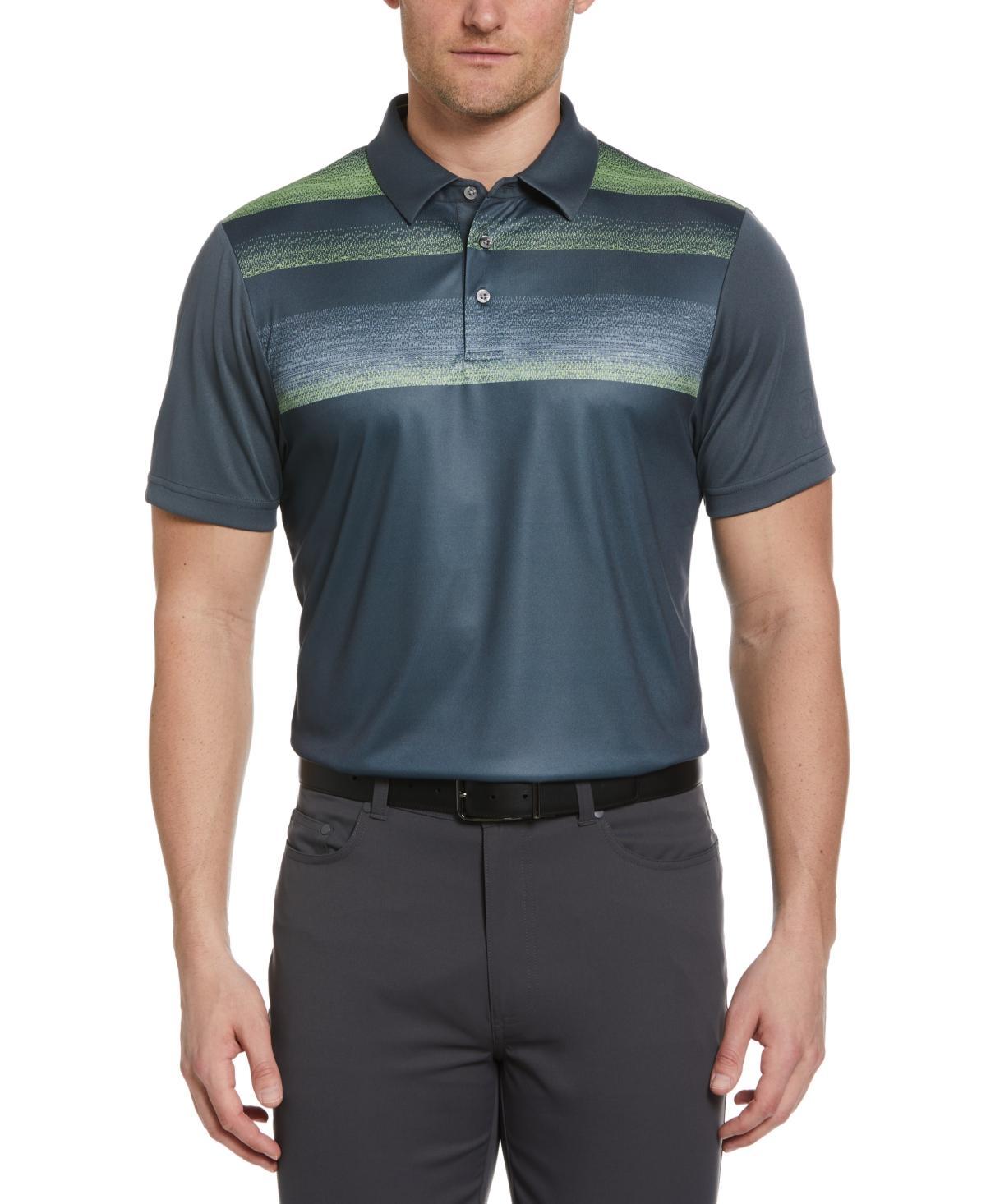 Pga Tour Mens Stitched Chest Block Polo Shirt Product Image