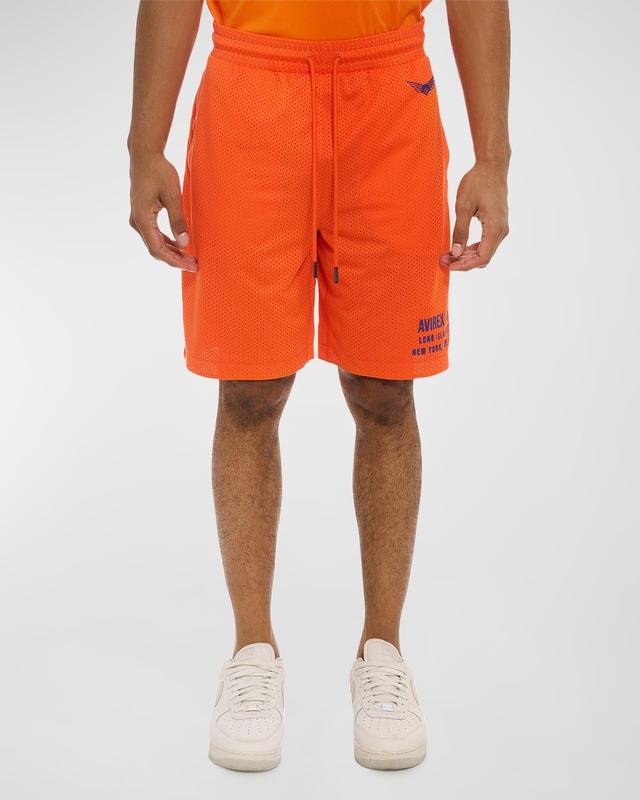 Mens Aviator Mesh Shorts Product Image