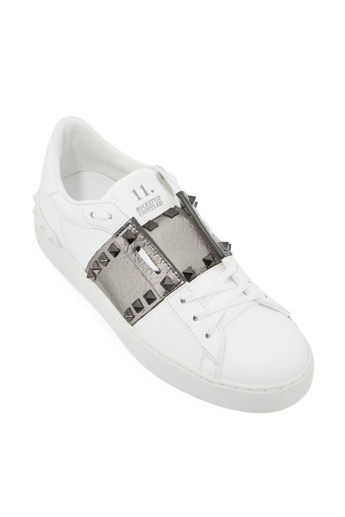 VALENTINO GARAVANI Rockstud Untitled Sne In White Product Image