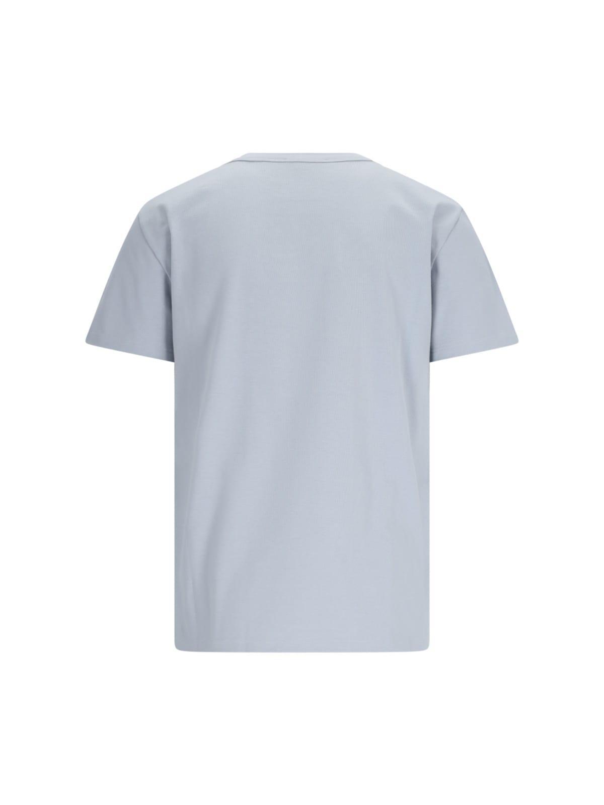 Logo T-shirt In Blue Product Image