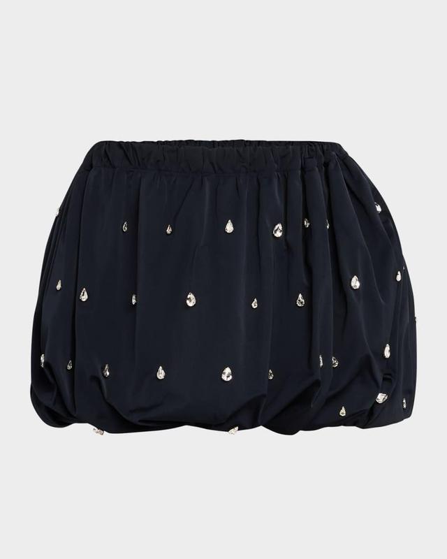 Holly Embellished Bubble Mini Skirt Product Image