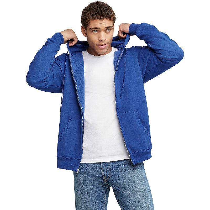 Hanes Ultimate Mens Full-Zip Heavyweight Fleece Hoodie Product Image