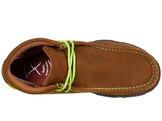 Twisted X Mens Work Steel Toe Leather Chukka Driving Moccasins Product Image