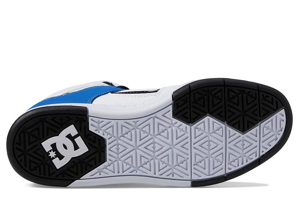 DC Cure Casual High-Top Boys Skate Shoes Sneakers Blue/Black) Men's Shoes Product Image