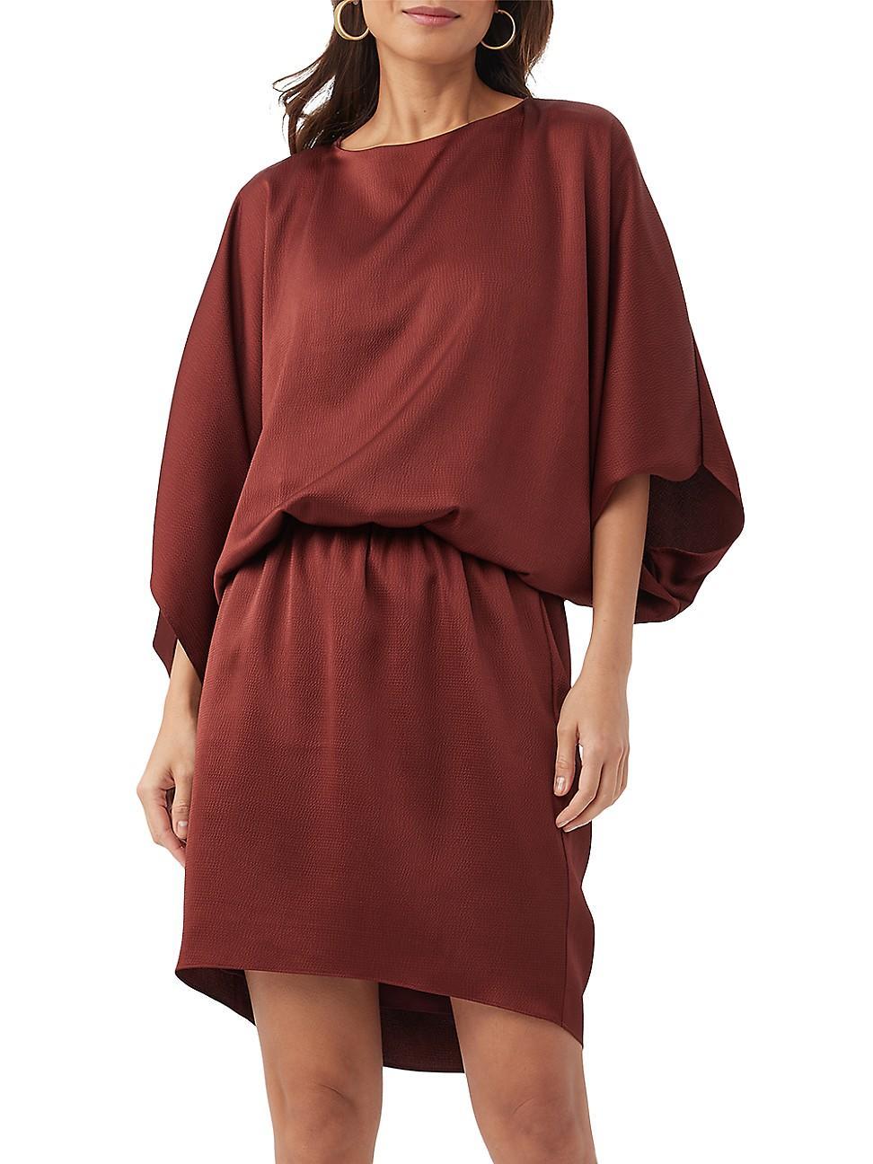 Womens Manhattan Hammered Satin Dress Product Image