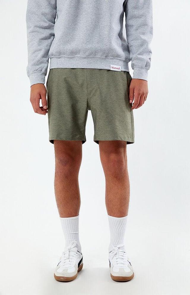 Hurley Phantom Heather 18 Walkshorts (Obsidian) Men's Shorts Product Image