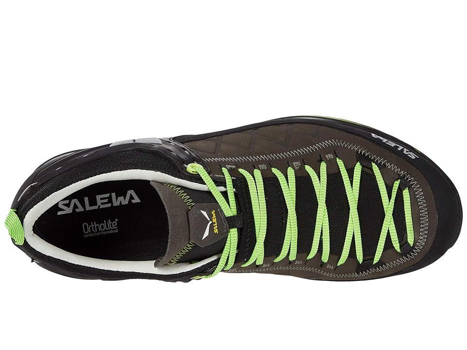 SALEWA Mountain Trainer 2 L (Smoked/Fluo Green) Men's Shoes Product Image