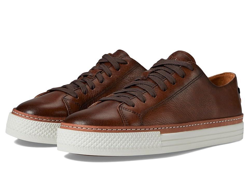 Allen Edmonds Paxton Casual Lace Up Sneaker (Dark Leather) Men's Shoes Product Image