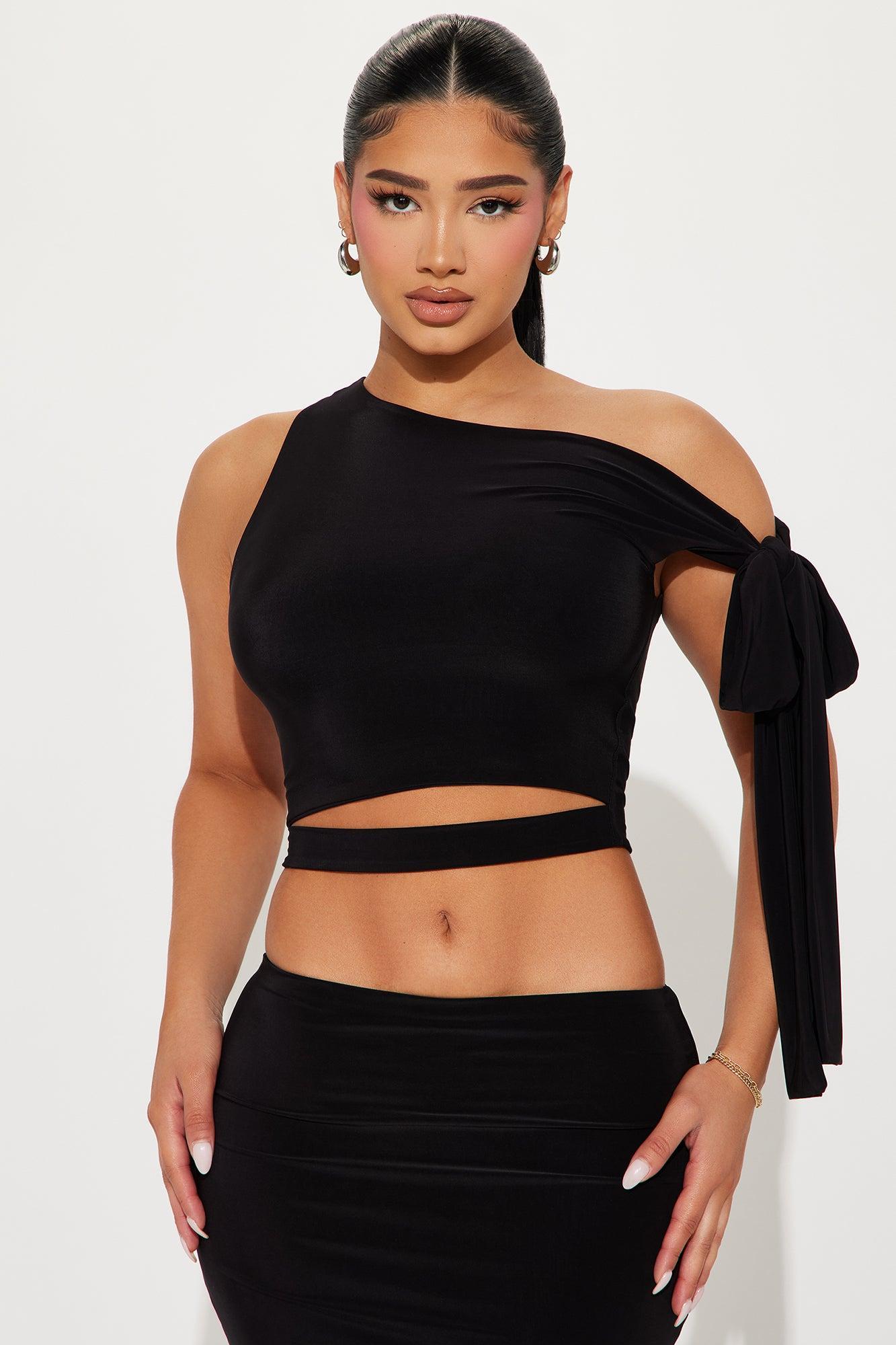 Kassie Skirt Set - Black Product Image