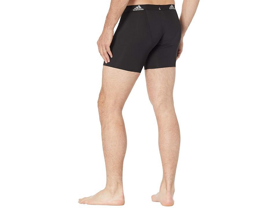 Mens adidas 3-pack Performance Boxer Briefs Black Product Image