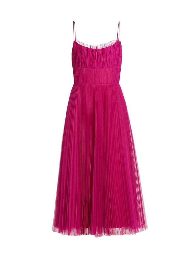 Womens Tulle Midi-Dress Product Image