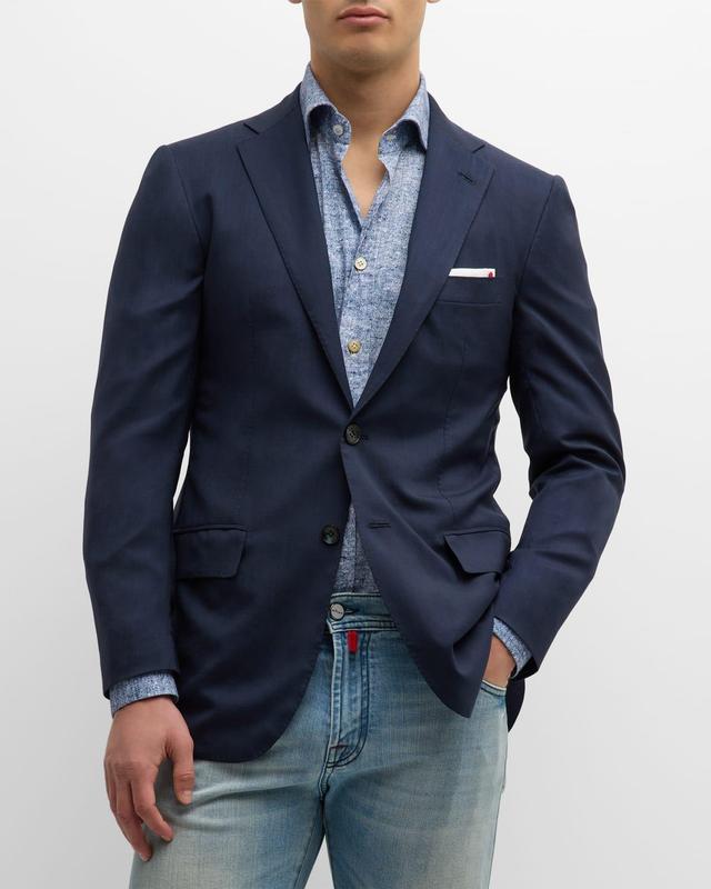 Mens Solid Cashmere Sport Coat Product Image