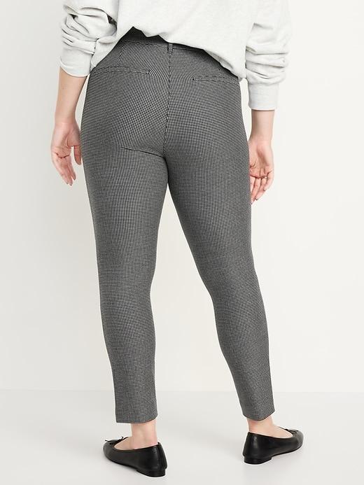 High-Waisted Pixie Skinny Ankle Pants Product Image