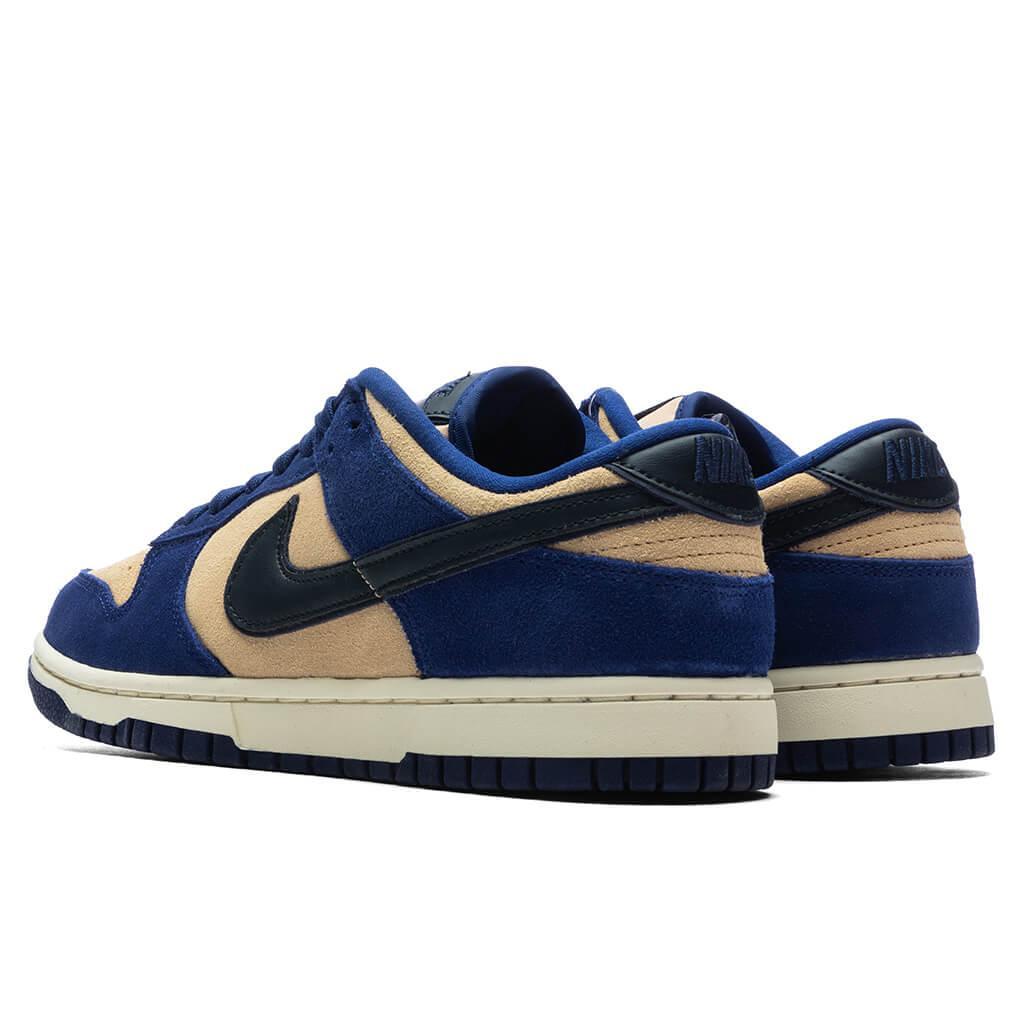 Womens Dunk Low LX - Deep Royal Blue/Dark Obsidian/Sesame Female Product Image