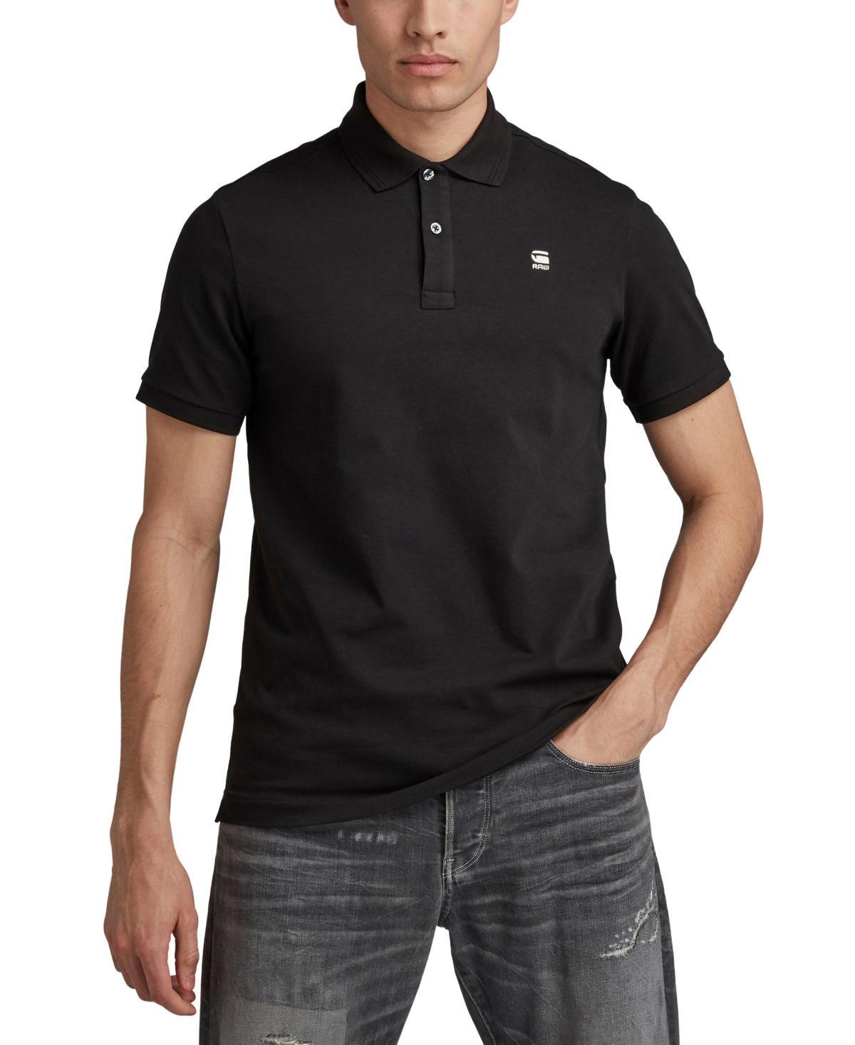 G-Star Raw Mens Dunda Slim Fit Short-Sleeve Logo Polo Shirt Product Image