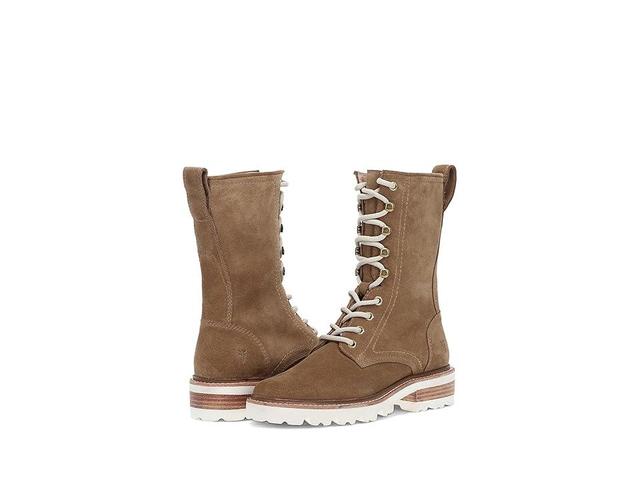 Frye Olivia Combat (Almond) Women's Boots Product Image