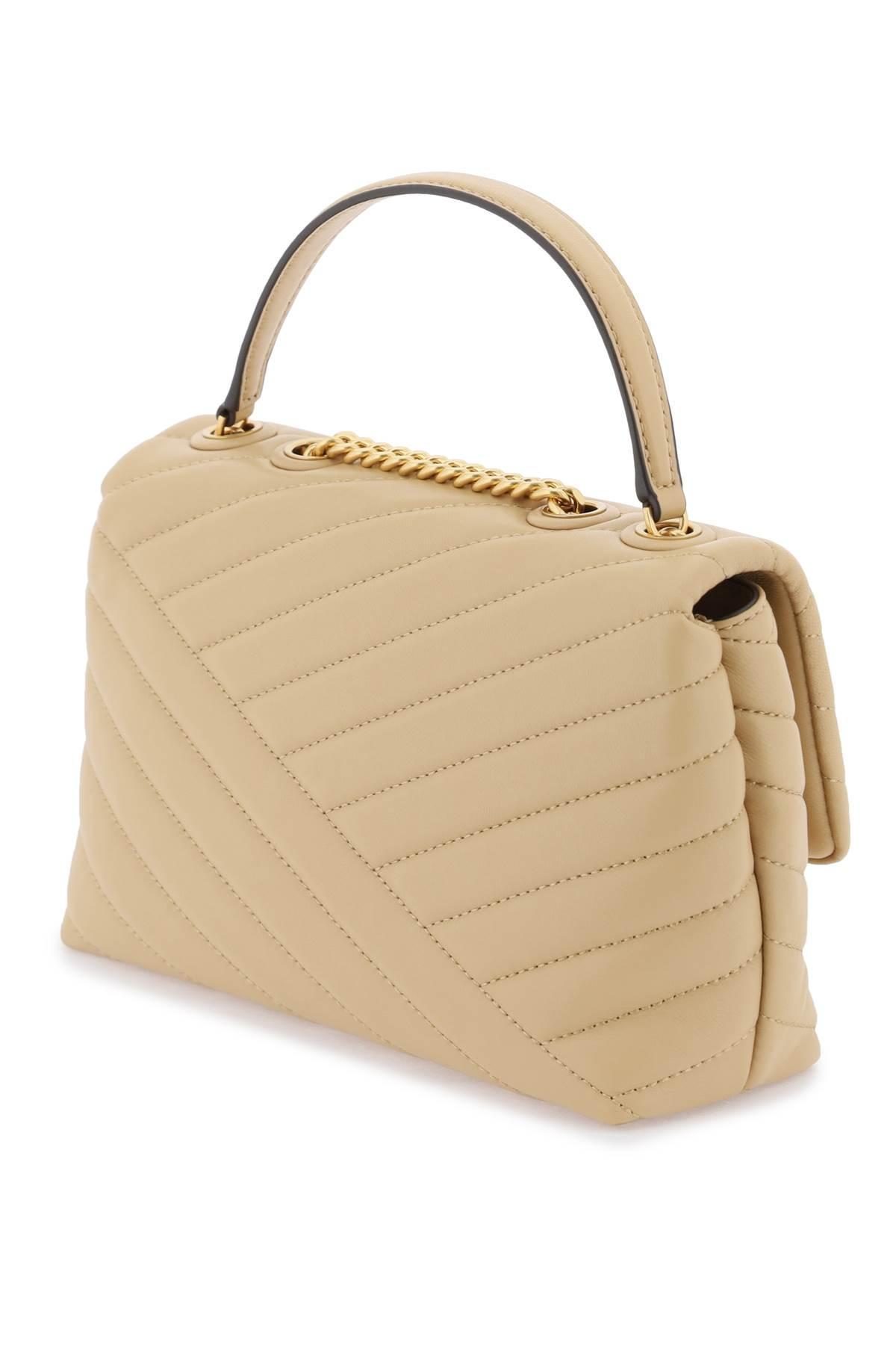 TORY BURCH Small Kira Shoulder Bag In Beige Product Image