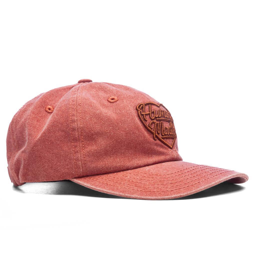 6 Panel Twill Cap #1 - Orange Male Product Image