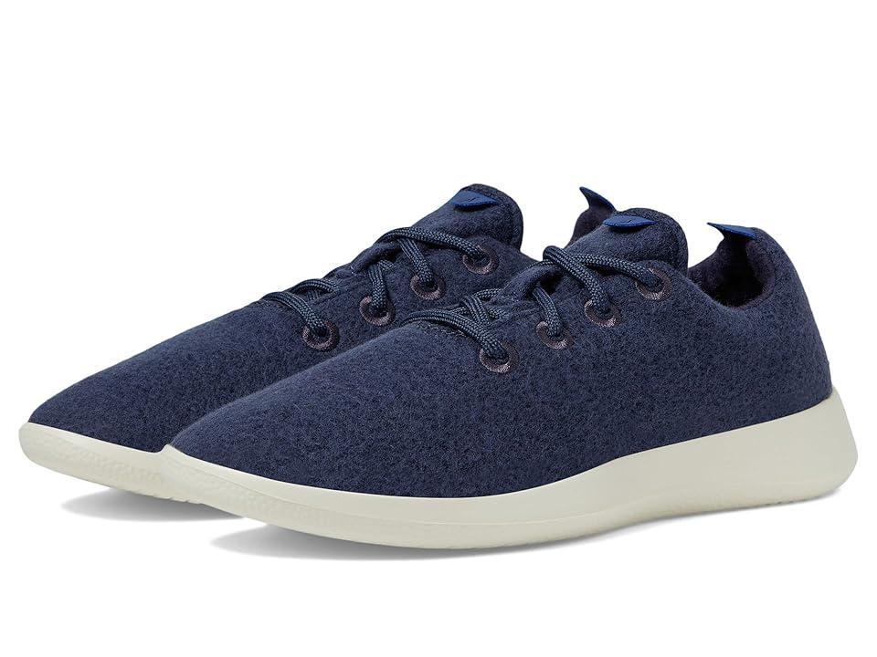 Allbirds Wool Runner (Hazy Indigo (Blizzard)) Women's Shoes Product Image