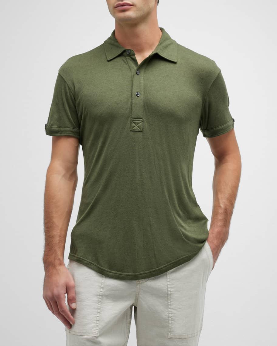 Mens Sebastian Cashmere-Blend Polo Shirt Product Image