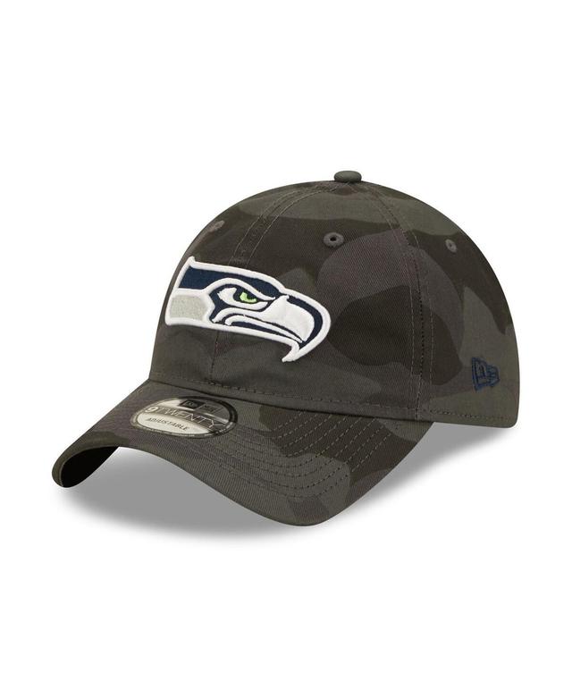 Mens New Era  Camo Seattle Seahawks Core Classic 2.0 9TWENTY Adjustable Hat Product Image