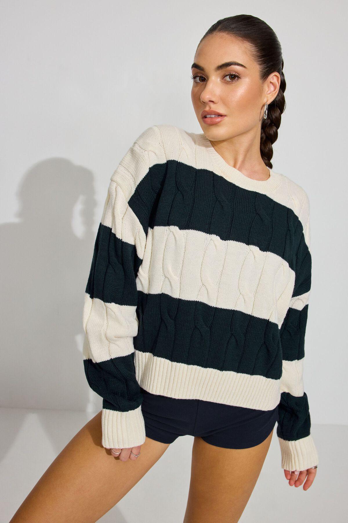 Oversized Cable Sweater Product Image