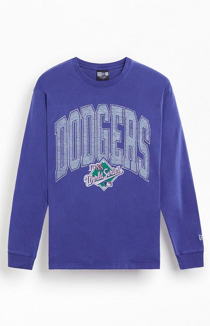 New Era Men's LA Dodgers Long Sleeve Oversized T-Shirt Product Image