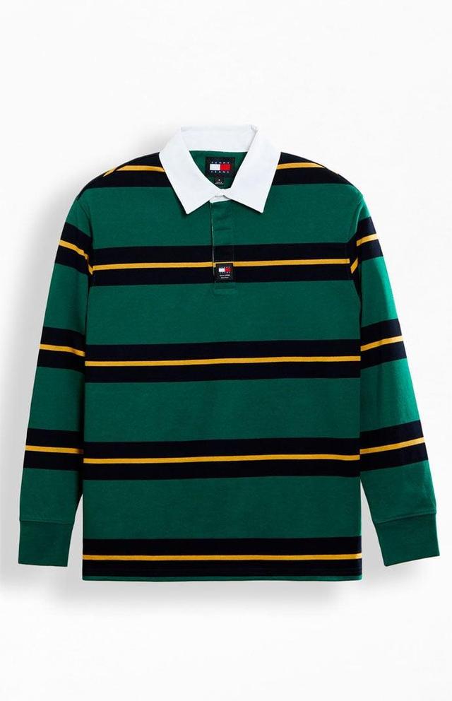 Tommy Jeans Mens Varsity Rugby Shirt Product Image