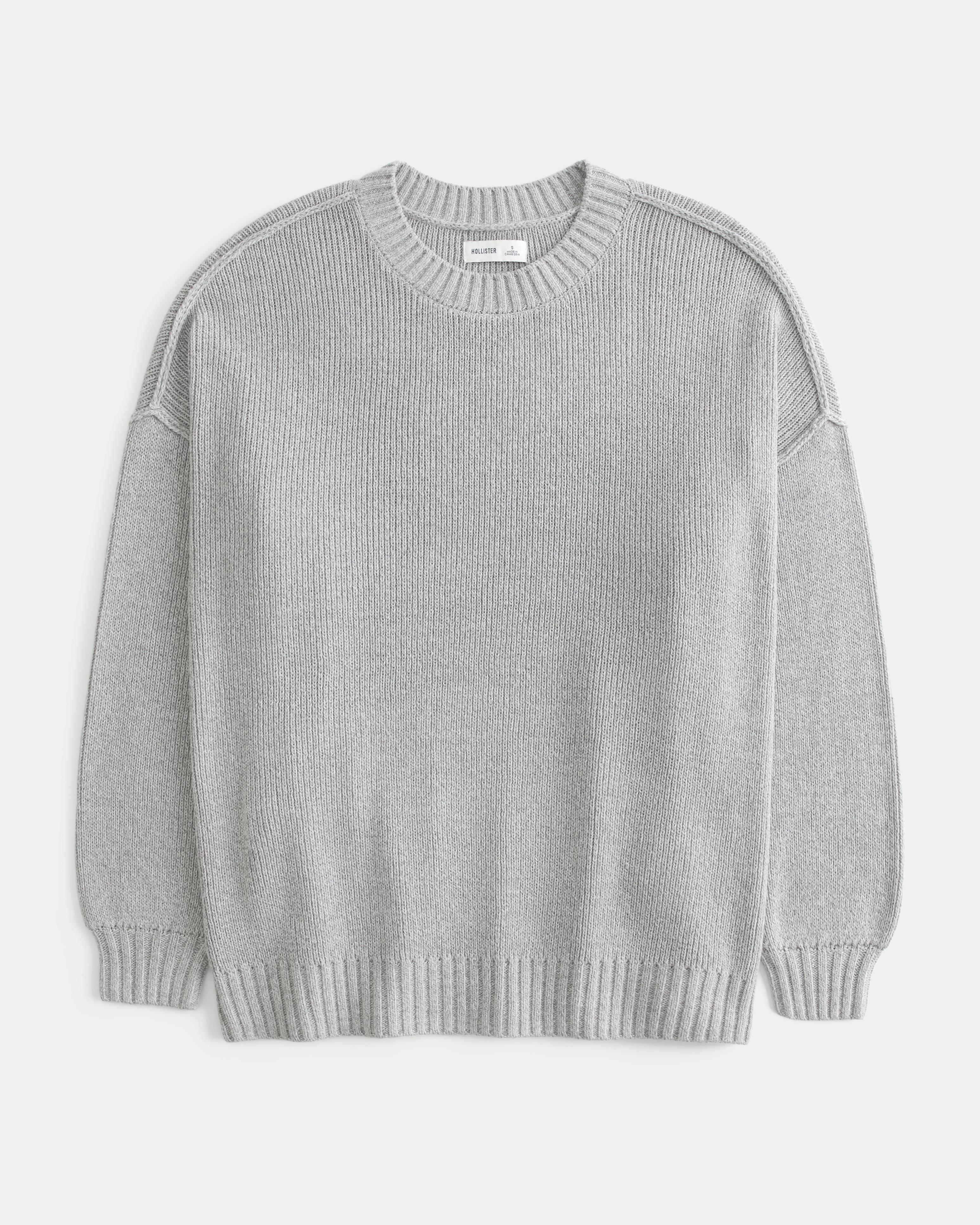 Oversized Crew Sweater Product Image