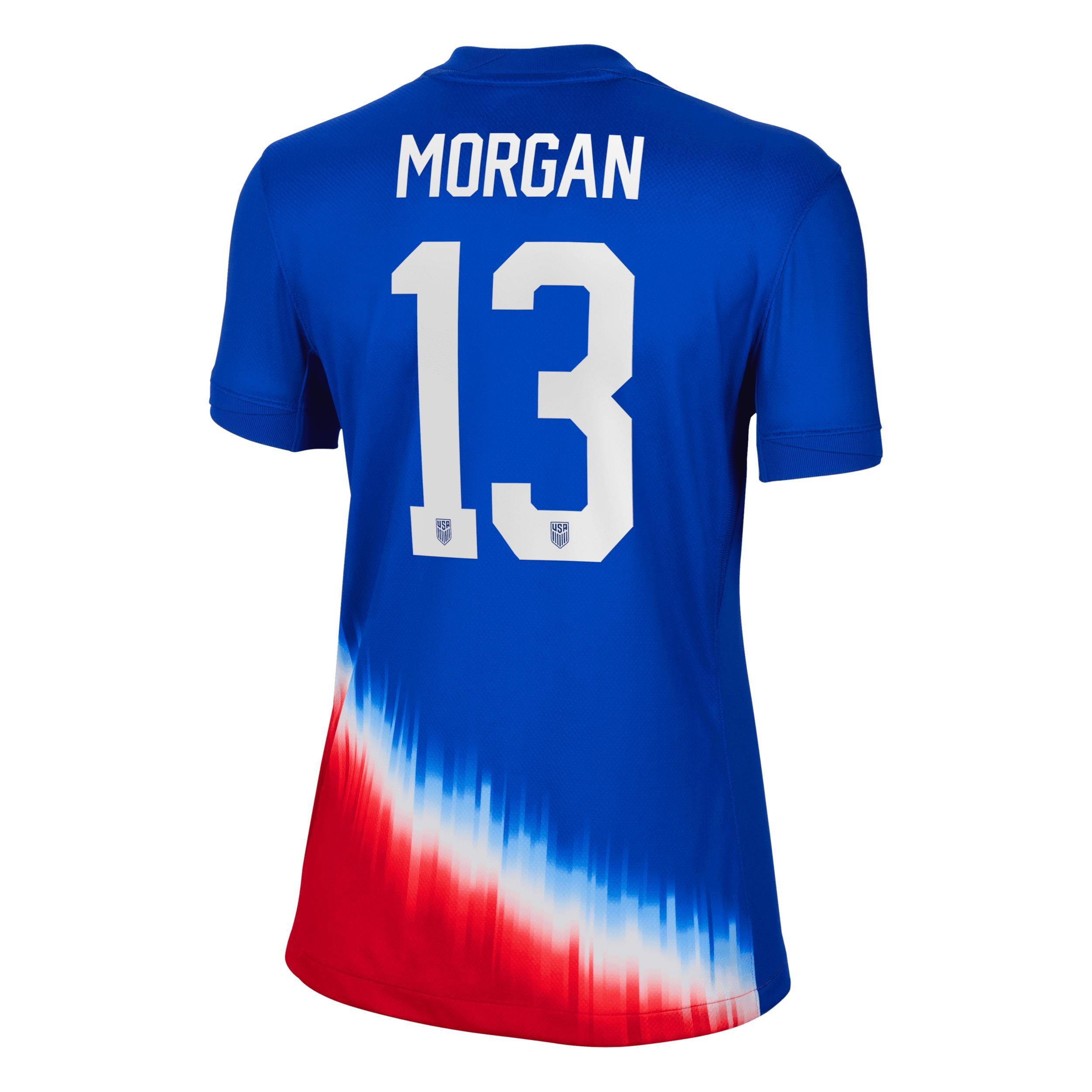 Alex Morgan USWNT 2024 Stadium Away Nike Women's Dri-FIT Soccer Jersey Product Image