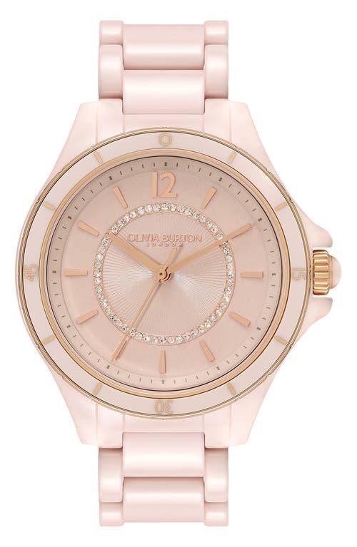 Olivia Burton Sports Luxe Ceramic Bracelet Watch, 36mm Product Image