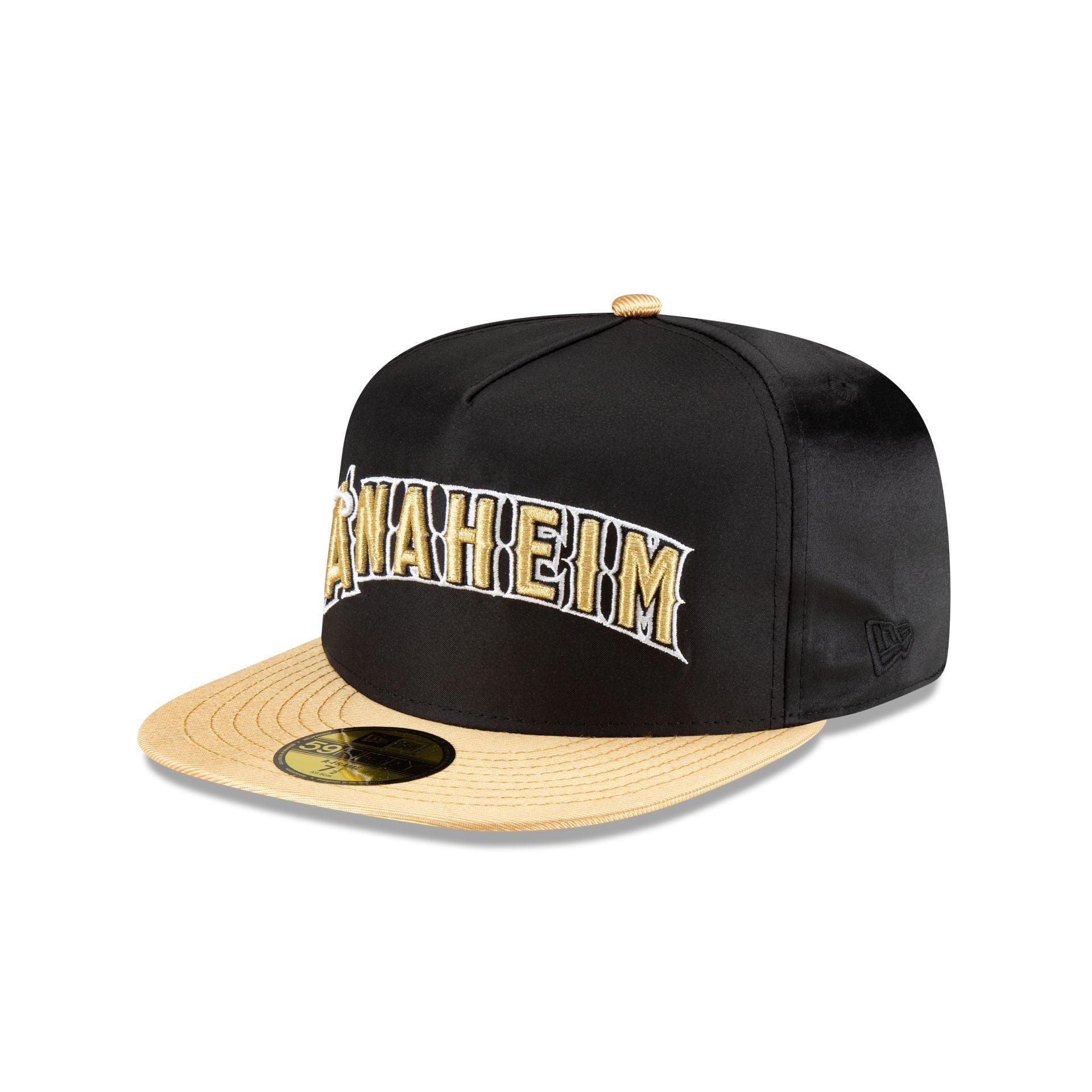 New York Mets Metallic Gold 59FIFTY A-Frame Fitted Hat Male Product Image